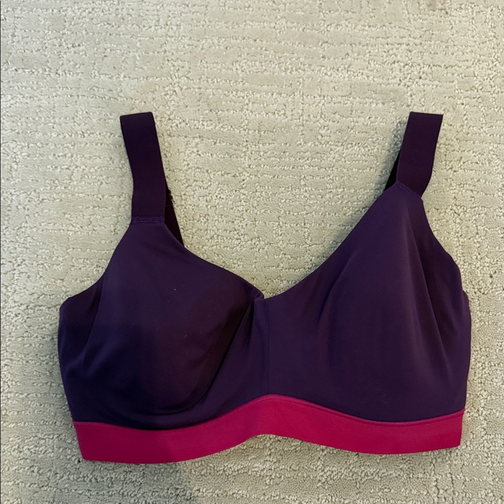 Natori Deep Purple and Fuchsia Bra